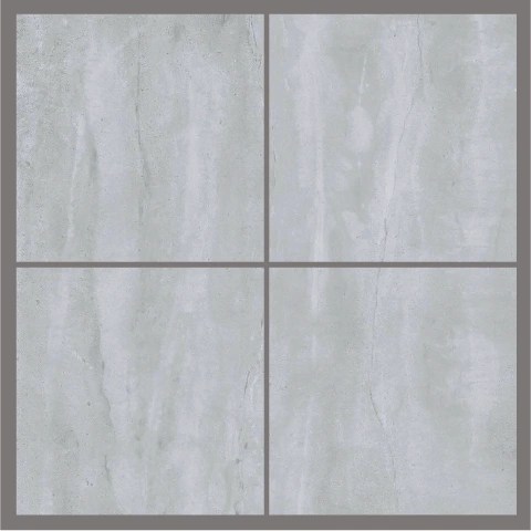 Matētas flīzes FLUTTO GRIS, 60x60 cm, DG